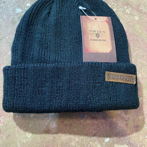 Top Gun Accessories Top Gun Beanie Black Poshmark
